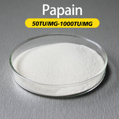 50TU/MG-1000TU/MG Papain Enzyme Powder Protease Enzyme Preparation Sample