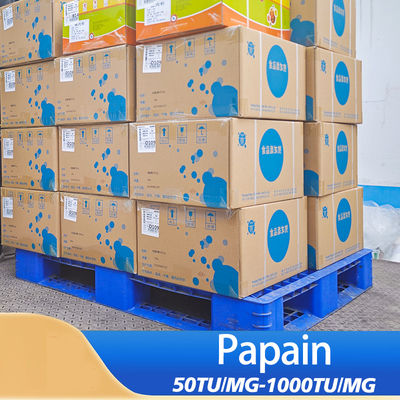 Customized Papaya Enzyme Powder 800000U/G Food Grade And Pharmaceutical Grade