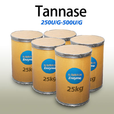 500U/G tannase enzyme Used for juice&wine&plant extraction enzyme preparation sample testing
