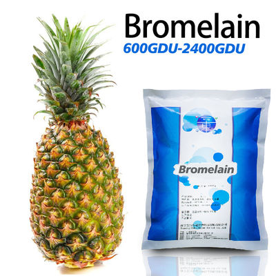 Food Grade 1200GDU 2400GDU Bromelain Extract Powder CAS Number 9001-00-7