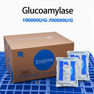 glucoamylase powder 1000000U/G Food Grade Industrial Grade Enzyme Activity Can Be Customized