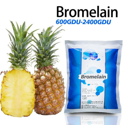 Bromelain pineapple enzyme use in industry of pharmaceutical health products and cosmetics