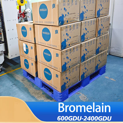 pure bromelain 600GDU use in industry of pharmaceutical customized food grade&pharmaceutical grade