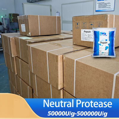 Porcine pepsin food grade enzyme activity can be customized