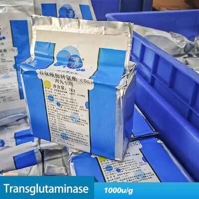 Transglutaminase use in industry of Ham sausage Fish fillet fish tofu