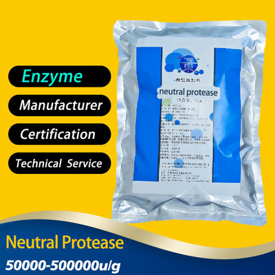 Neutral Protease 50000u/g Used For Protein Feed And Medicine Providing Enzyme Preparation Sample