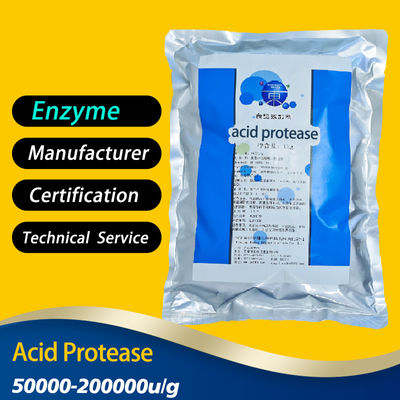 50000U/G Acid Protease Used For Food Fermentation Leather Processing Protease Manufacturers Price Advantage