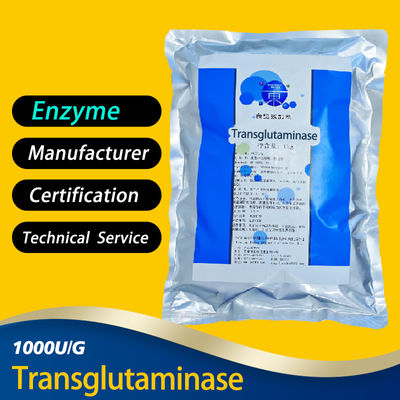 Powder Transglutaminase In Food Transglutaminase Enzyme For Meat Slices