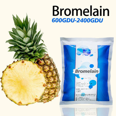 Bromelain In Pineapple Juice 50000U/G-1200000U/G Digestive Tablets Raw Materials