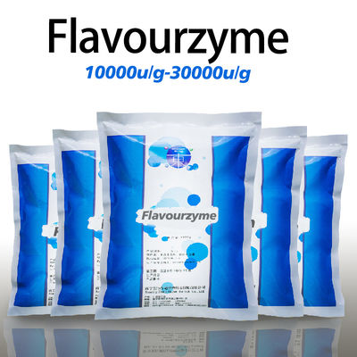 Soluble In Water Flavourzyme Sigma 30000u/G Protease Powder Light White