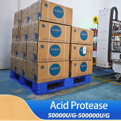 Acid Protease 200000U/G Used for food fermentation leather processing protease manufacturers price advantage