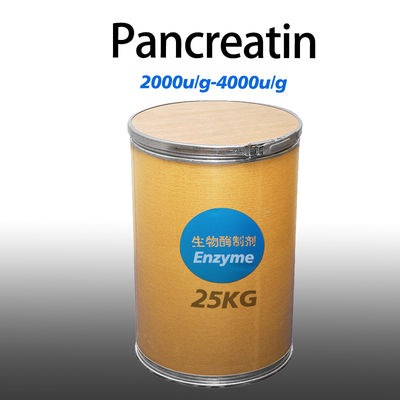 Pancreatin 10000 Proteolytic Enzymes In Pancreatic Juice Providing Enzyme Preparation Sample