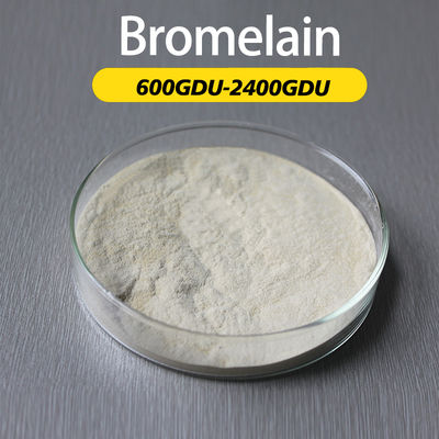 600GDU-2400GDU bromelain papain enzyme Powder like fully soluble in water,providing enzyme preparation sample