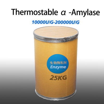 200000u/G Heat Stable Alpha Amylase Used For Food Alcohol And Textiles