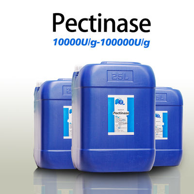 10000U/G-20000U/G Pectinase Enzyme Fruit Juice Pectinase Water Soluble