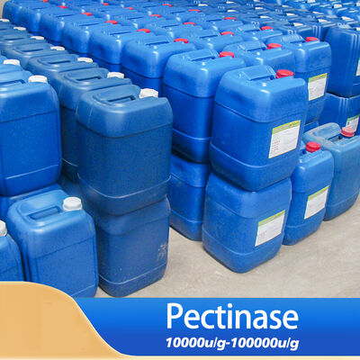 Pectinase is used in fruit juice and wine processing, and plant-based milk beverages.