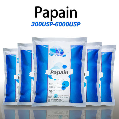 Papain enzymes 6000USP U/mg Customizable food grade and pharmaceutical grade