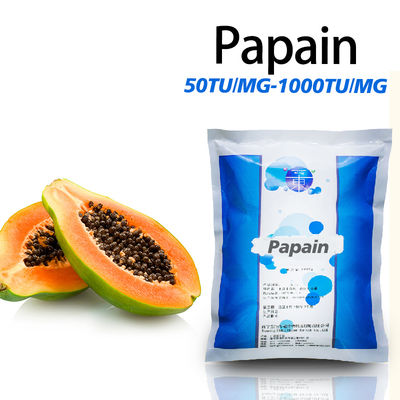 Papaya Protease 300USP-6000USP Powder Like Fully Soluble In Water Customized pharmaceutical Grade
